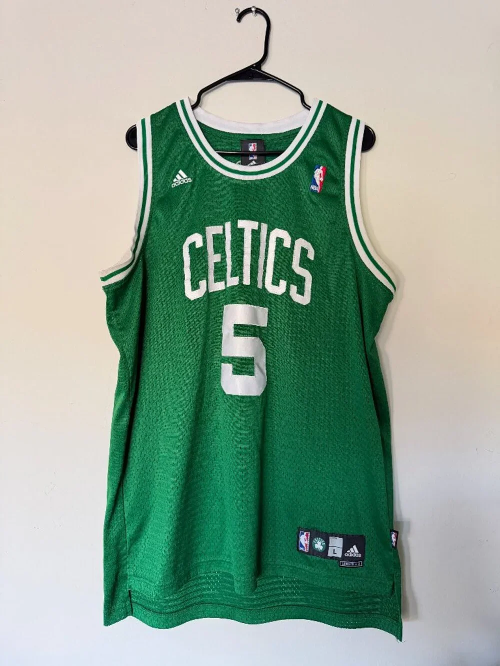 Adidas NBA Boston Celtics Kevin Garnett #5 Jersey Green L